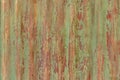 Grunge old rusty background. Wavy metal surface