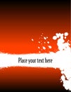 Grunge Orange Background