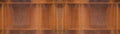 Grunge orange brown rusty corten steel facade wall with rivets, rust metal texture background banner panorama Royalty Free Stock Photo