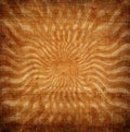 Grunge orange sun rays Royalty Free Stock Photo