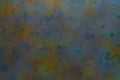 Grunge painted background metal oxide