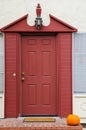 Grunge painted door