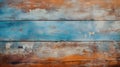 Grunge painted wood texture background. Backdrop template for photography food studio. Copy space, top view. Royalty Free Stock Photo