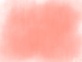 Grunge pale peach red splashed background with white borders