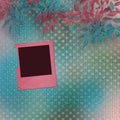 Grunge papers design in scrapbooking style with slides Royalty Free Stock Photo