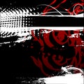 Grunge passion black red background