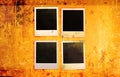 Grunge photo frames Royalty Free Stock Photo