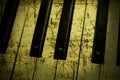 Grunge piano