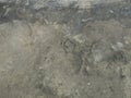 Plastered cement concrete wall background texture. Renovation, process. Royalty Free Stock Photo