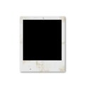 Grunge Polaroid Blank Frame Royalty Free Stock Photo