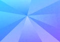 Vector Blue and Purple Background with Triangles and Grunge Texture Royalty Free Stock Photo