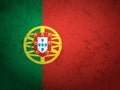 Grunge Portugal flag