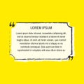 Quote box vector Royalty Free Stock Photo