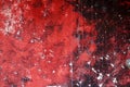 Grunge red and black aged wall texture background Royalty Free Stock Photo