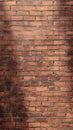 Grunge red brick wall texture, loft building background, masonry Royalty Free Stock Photo