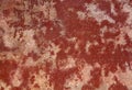 Grunge red brown old painted stone wall Royalty Free Stock Photo