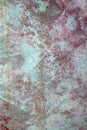 Grunge red green aged paint wall texture Royalty Free Stock Photo