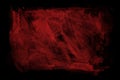 Grunge red paint background texture