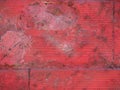 grunge red painted brick wall background Royalty Free Stock Photo