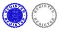 Grunge REGISTER Textured Stamp Seals