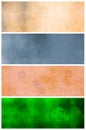 Grunge Retro Backgrounds or Headers Royalty Free Stock Photo