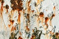 Grunge retro rusty metal texture or background Royalty Free Stock Photo