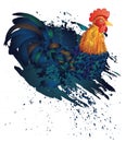 Grunge Rooster