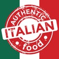 Authentic italian food