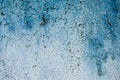 Grunge rusted metal texture, blue oxidized metal background. Old metal iron panel. Blue metallic rusty surface. Royalty Free Stock Photo