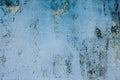 Grunge rusted metal texture, blue oxidized metal background. Old metal iron panel. Blue metallic rusty surface. Royalty Free Stock Photo