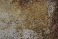 grunge rusted metal texture. rusted steel plate background. Old metal iron panel. metal sheet Closeup Royalty Free Stock Photo