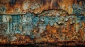 Grunge rusted metal texture. Rusty corrosion and oxidized background. Worn metallic iron rusty metal background Royalty Free Stock Photo