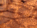 Grunge rusted metal texture. Rusty corrosion and oxidized background. Royalty Free Stock Photo