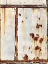 Grunge rusted metal texture. Rusty corrosion and oxidized background. Worn metallic iron rusty metal background Royalty Free Stock Photo