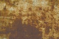 Grunge rusty dark metal background texture . distressed copper surface Royalty Free Stock Photo