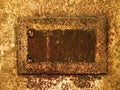 Grunge rusty frame Royalty Free Stock Photo