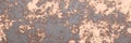 Grunge rusty metal background texture banner, with space Royalty Free Stock Photo