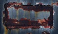 Grunge Rusty Metal Texture Surface Royalty Free Stock Photo