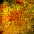 Grunge rusty scratched metal background