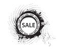 Grunge sale rubber stamp Royalty Free Stock Photo