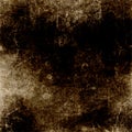 Grunge scratched horror dark paper, creepy distressed goth background