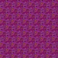 Grunge seamless maroon texture broken fractal patterns