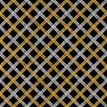 Grunge seamless pattern of gold silver diagonal stripes or lines Royalty Free Stock Photo