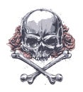 Grunge Skull