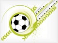 Grunge Soccer Ball Royalty Free Stock Photo