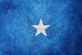 Grunge Somalia flag. Somalia flag with grunge texture. Royalty Free Stock Photo