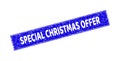 Grunge SPECIAL CHRISTMAS OFFER Scratched Rectangle Stamp