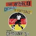 Grunge style world football theme vol.5, vector