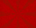 Grunge Sunburst Background in Red