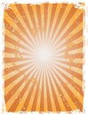 Grunge sunray background Royalty Free Stock Photo